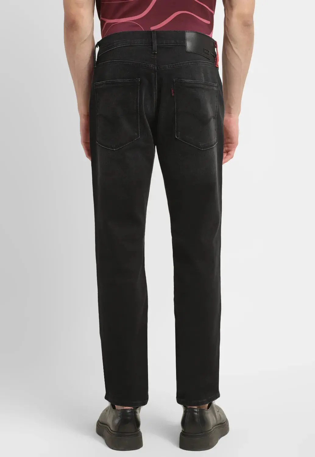 Men's Redloop 511 Charcoal Grey Slim Fit Mid Rise Jeans 3
