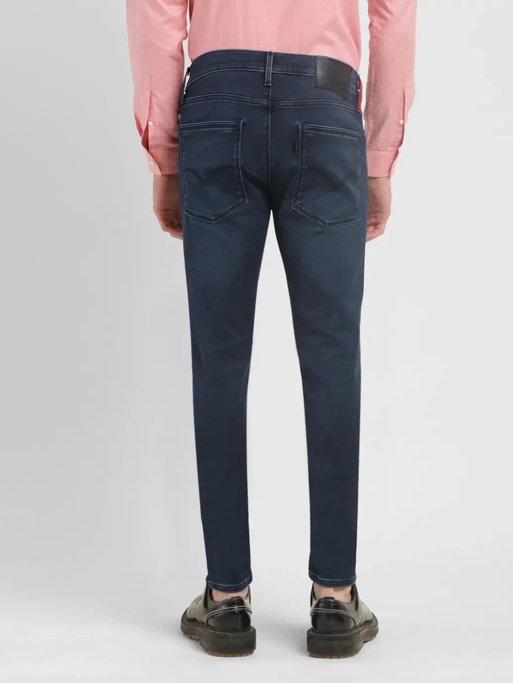 Men's Redloop Blue Skinny Fit Mid Rise Jeans 3