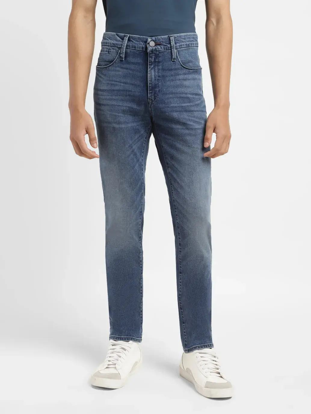 Men's Redloop 511 Blue Slim Fit Mid Rise Jeans 2