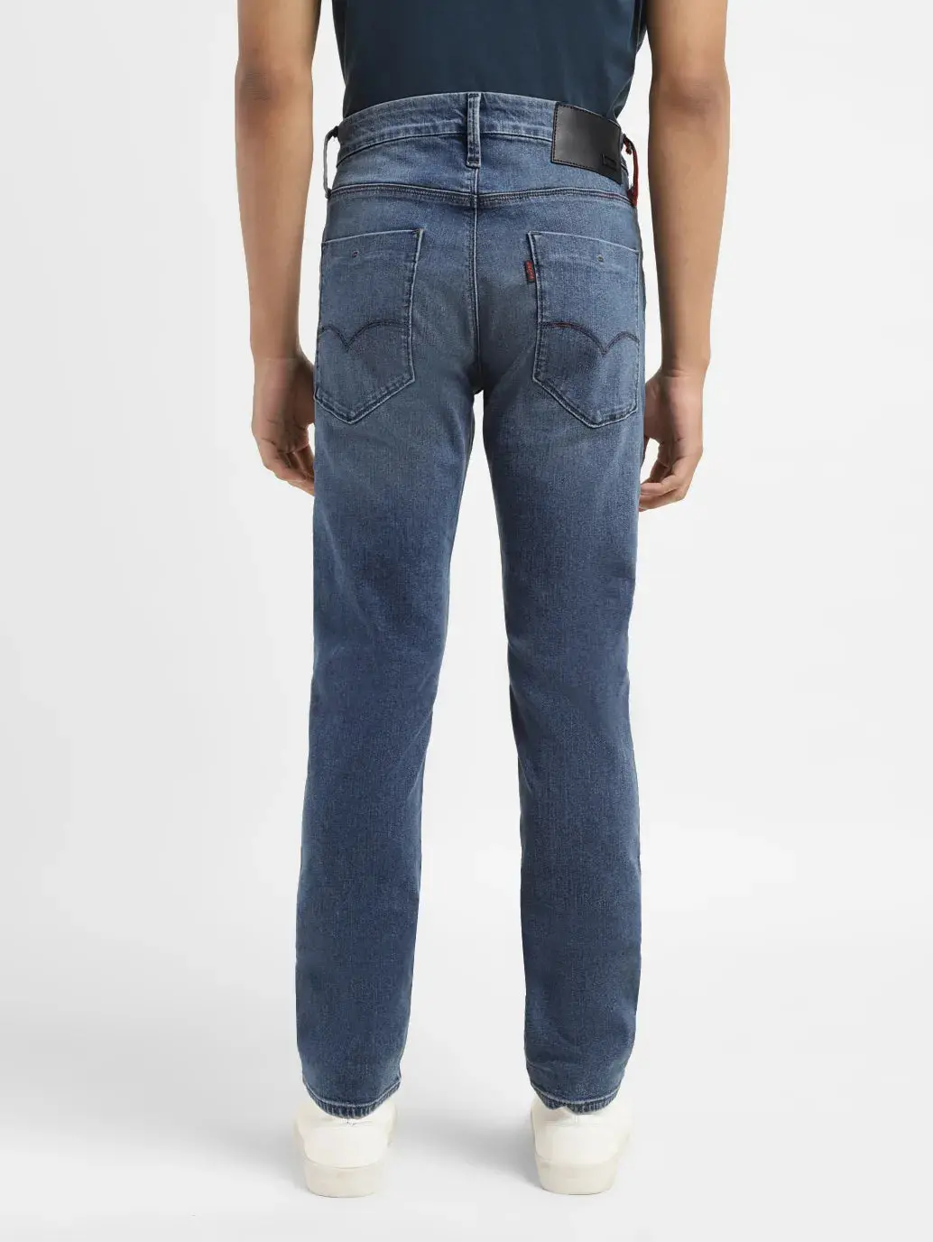 Men's Redloop 511 Blue Slim Fit Mid Rise Jeans 3