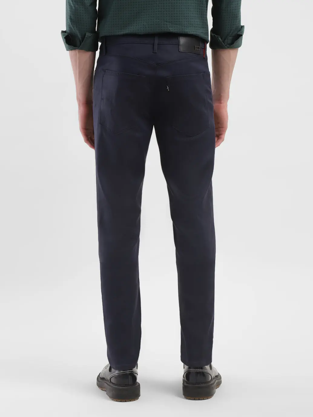 Men's Redloop 511 Navy Blue Slim Fit Mid Rise Jeans 3