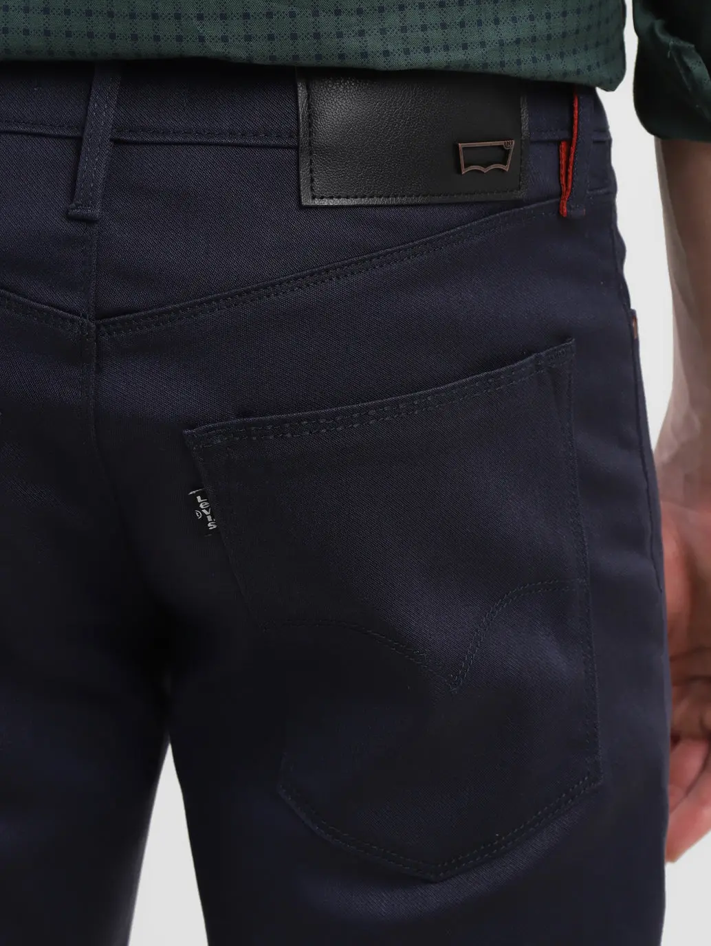 Men's Redloop 511 Navy Blue Slim Fit Mid Rise Jeans 7