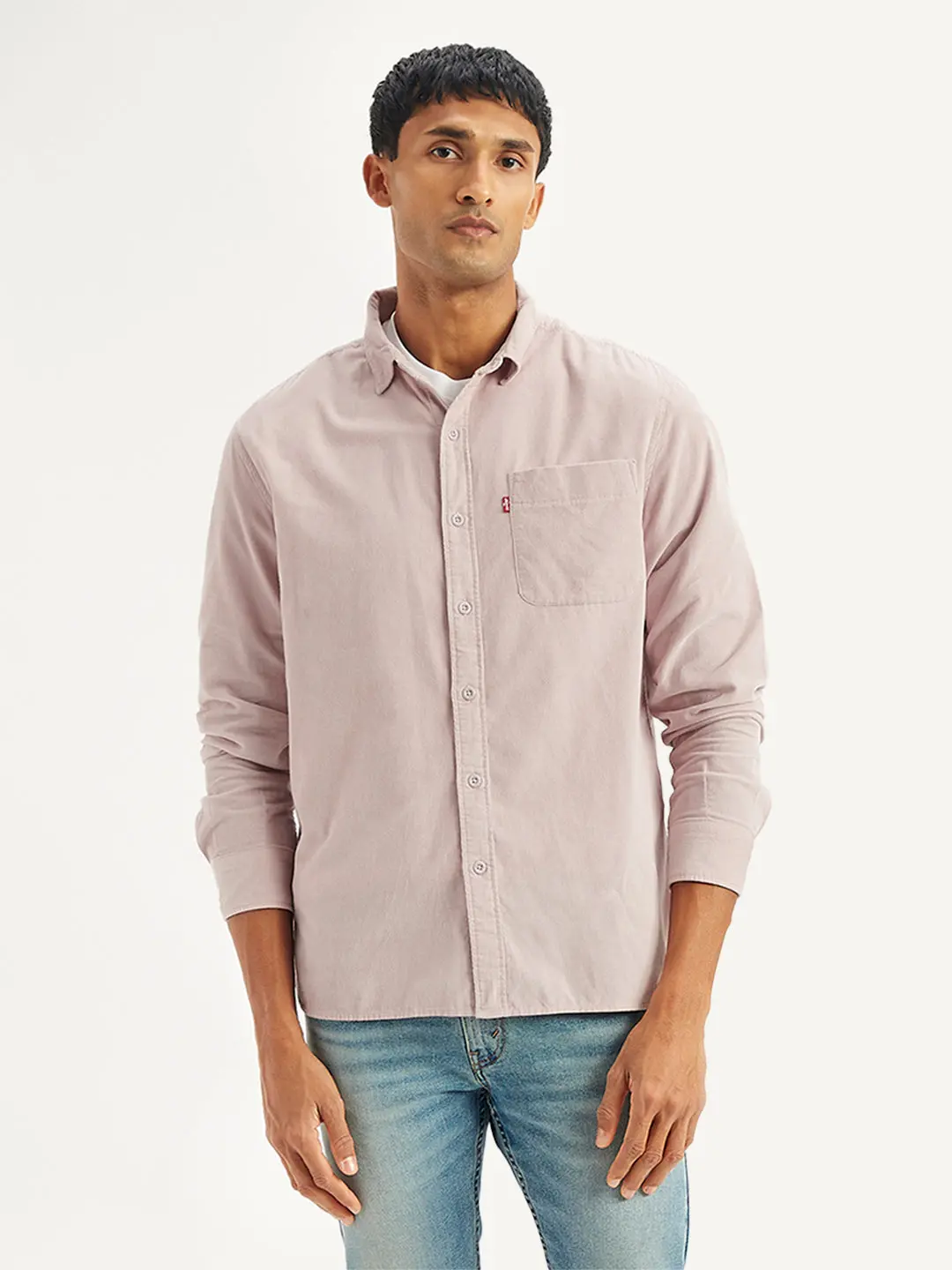 Men's Solid Slim Fit Shirt 1