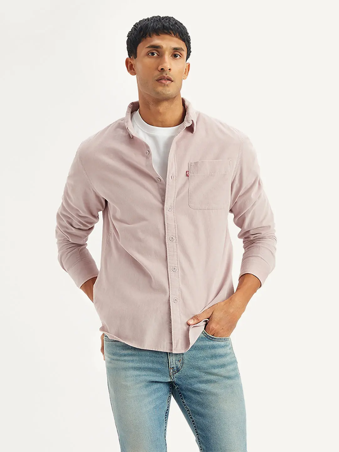 Men's Solid Slim Fit Shirt 5