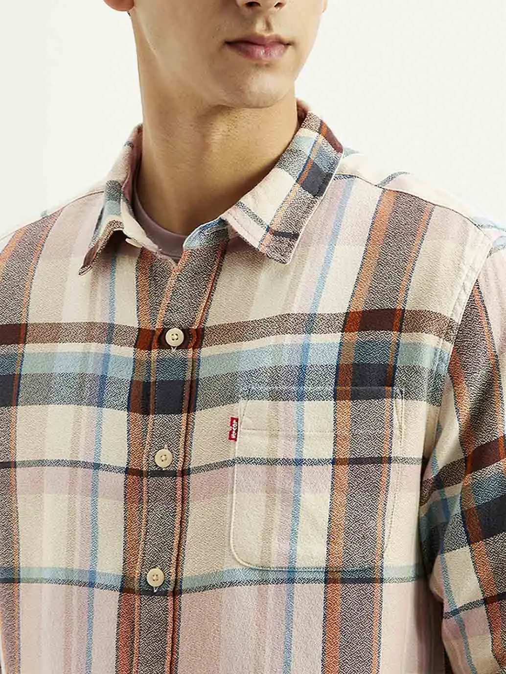Men's Checkered Slim Fit Shirt 4