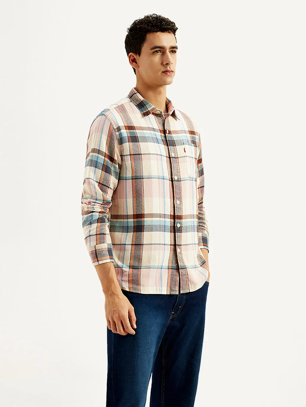 Men's Checkered Slim Fit Shirt 5