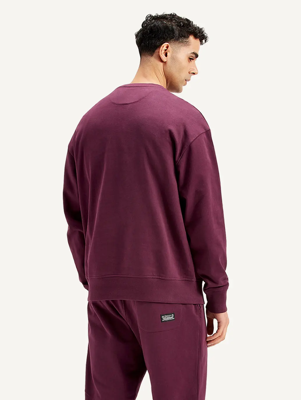 Men's Brand Logo Crew Neck Sweatshirt 4