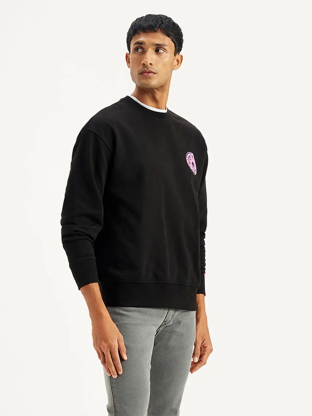 Men's Graphic Print Relaxed Fit Sweatshirt 4