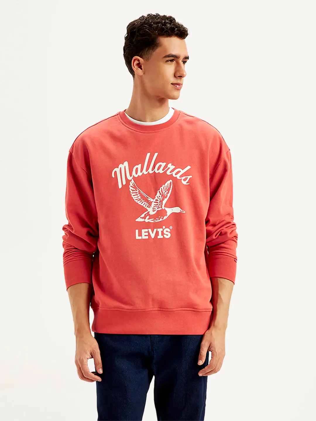 Men's Graphic Print Regular Fit Sweatshirt 1