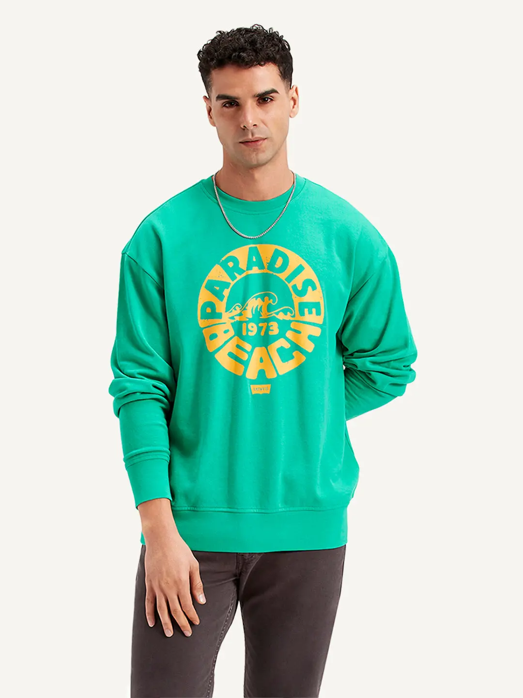 Men's Graphic Print Regular Fit Sweatshirt 5