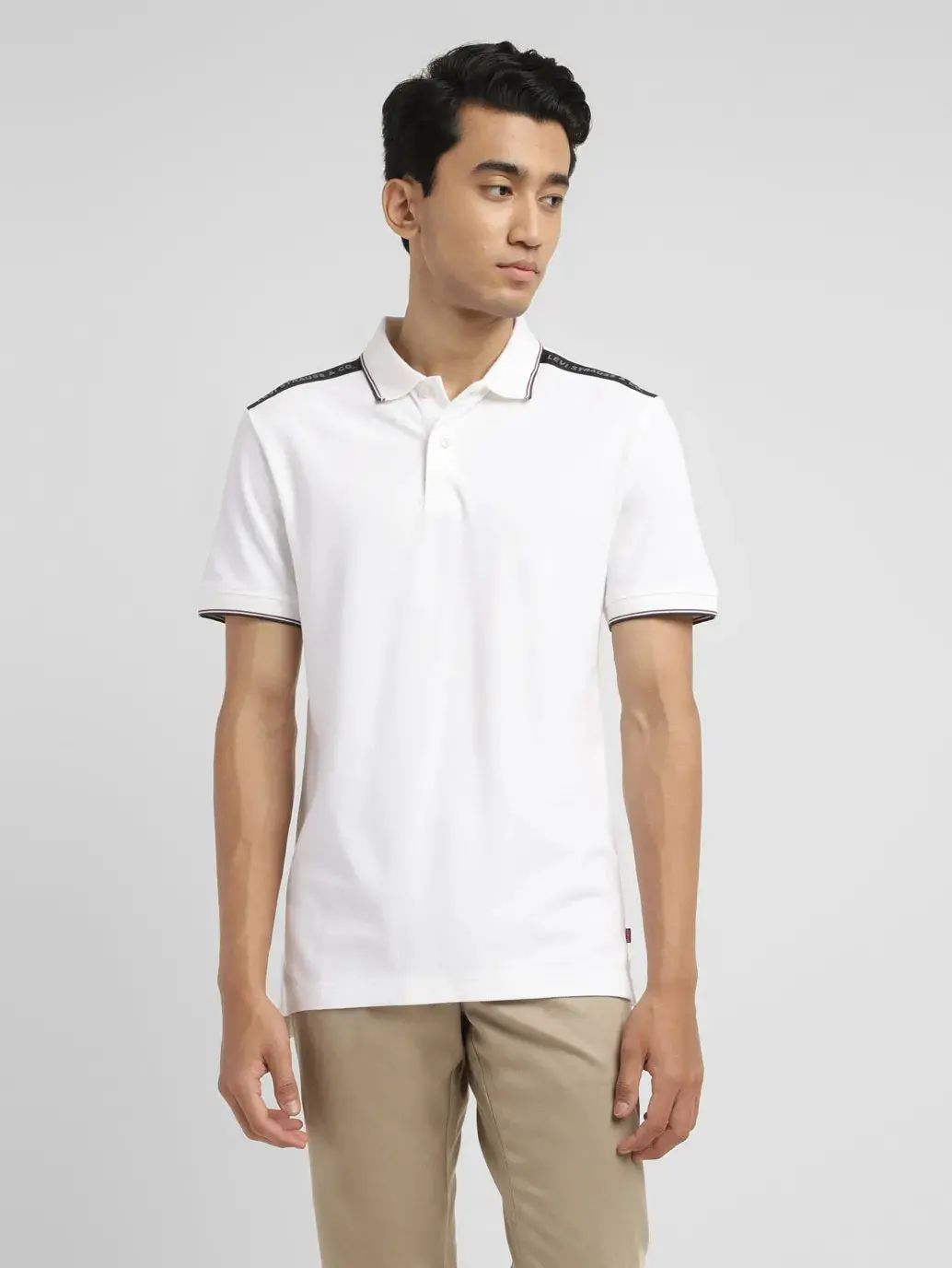 Men's Solid Slim Fit Polo T-Shirt 2