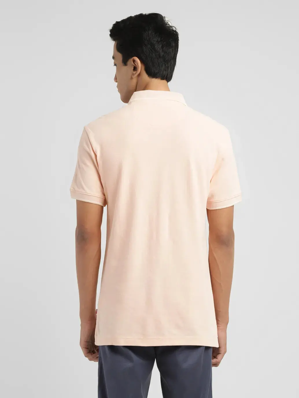 Men's Solid Slim Fit Polo T-Shirt 3