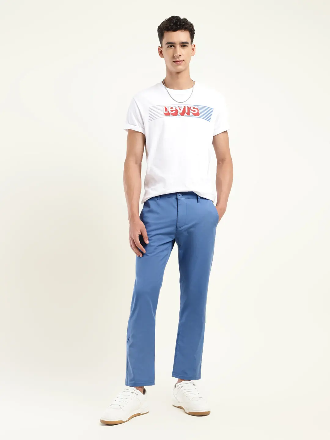 Men's 511 Slim Fit Blue Chinos 1