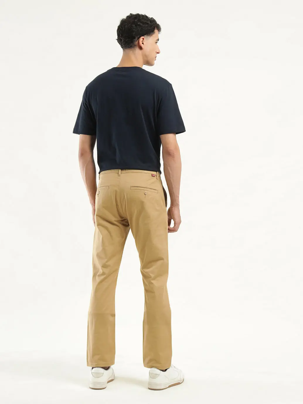 Men's Khaki Slim Fit Chinos 3