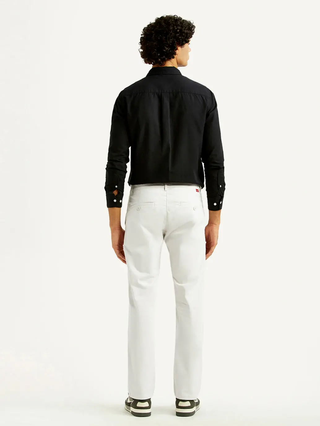 Men's 511 Off White Slim Fit Mid Rise Chinos 5