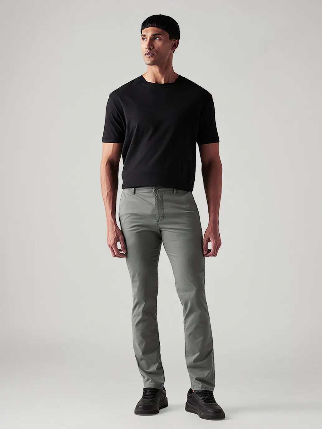 Men's 511 Grey Slim Fit Mid Rise Chinos 2