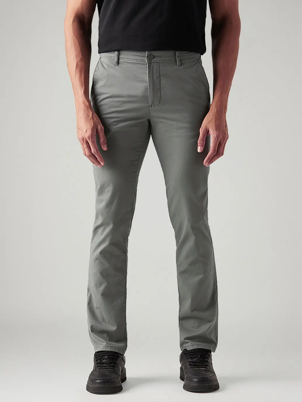 Men's 511 Grey Slim Fit Mid Rise Chinos 3