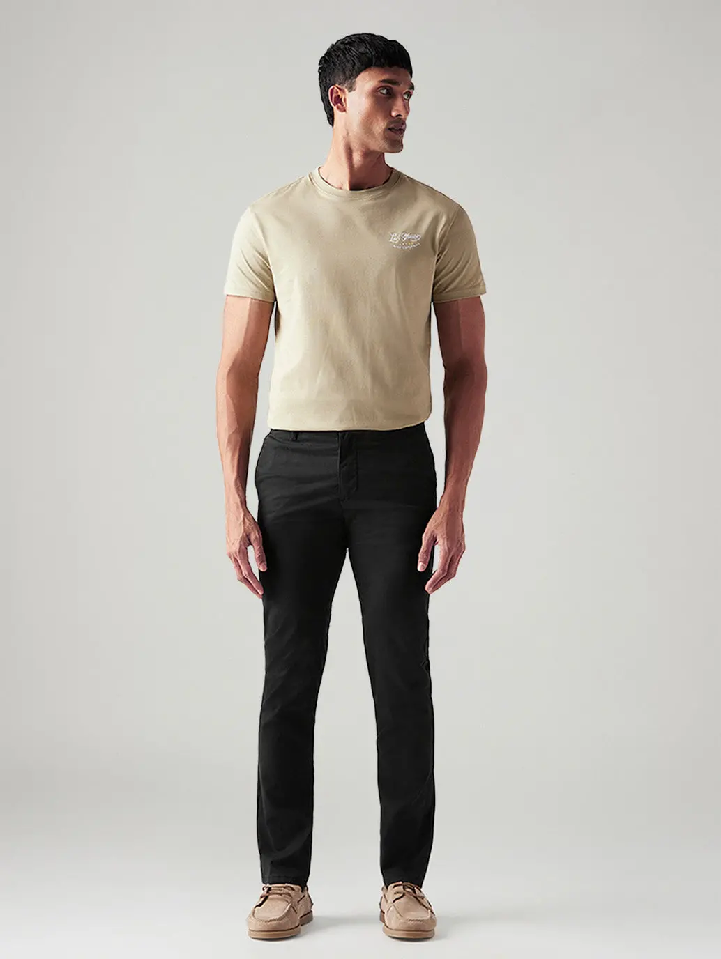 Men's 511 Black Slim Fit Mid Rise Chinos 2