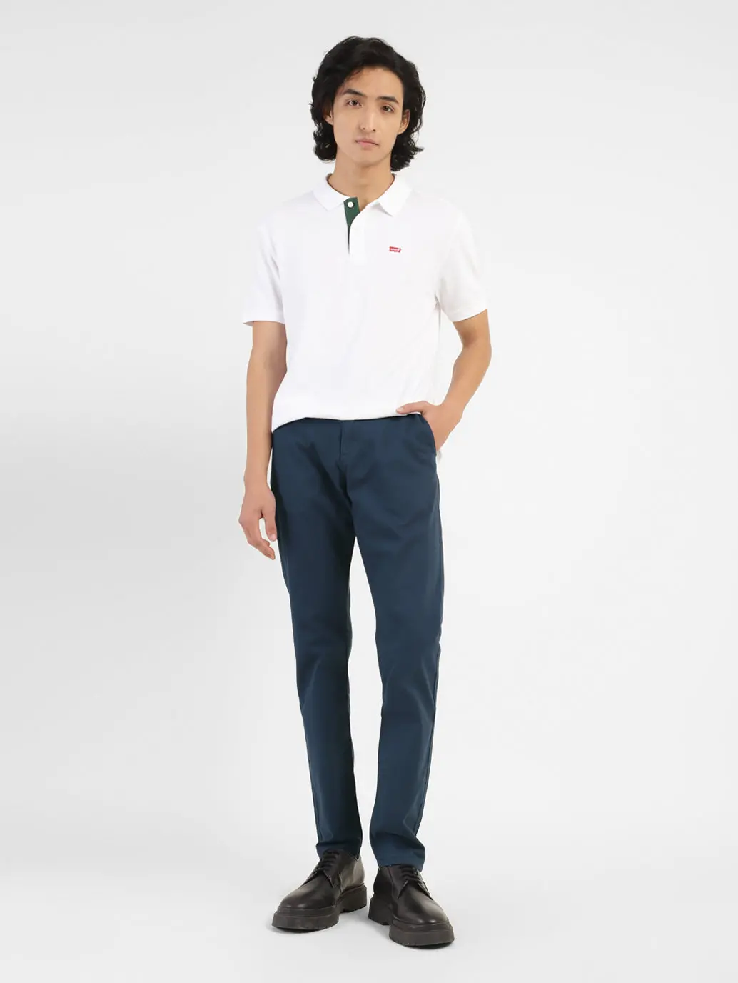 Men's 512 Blue Slim Tapered Fit Chinos 1