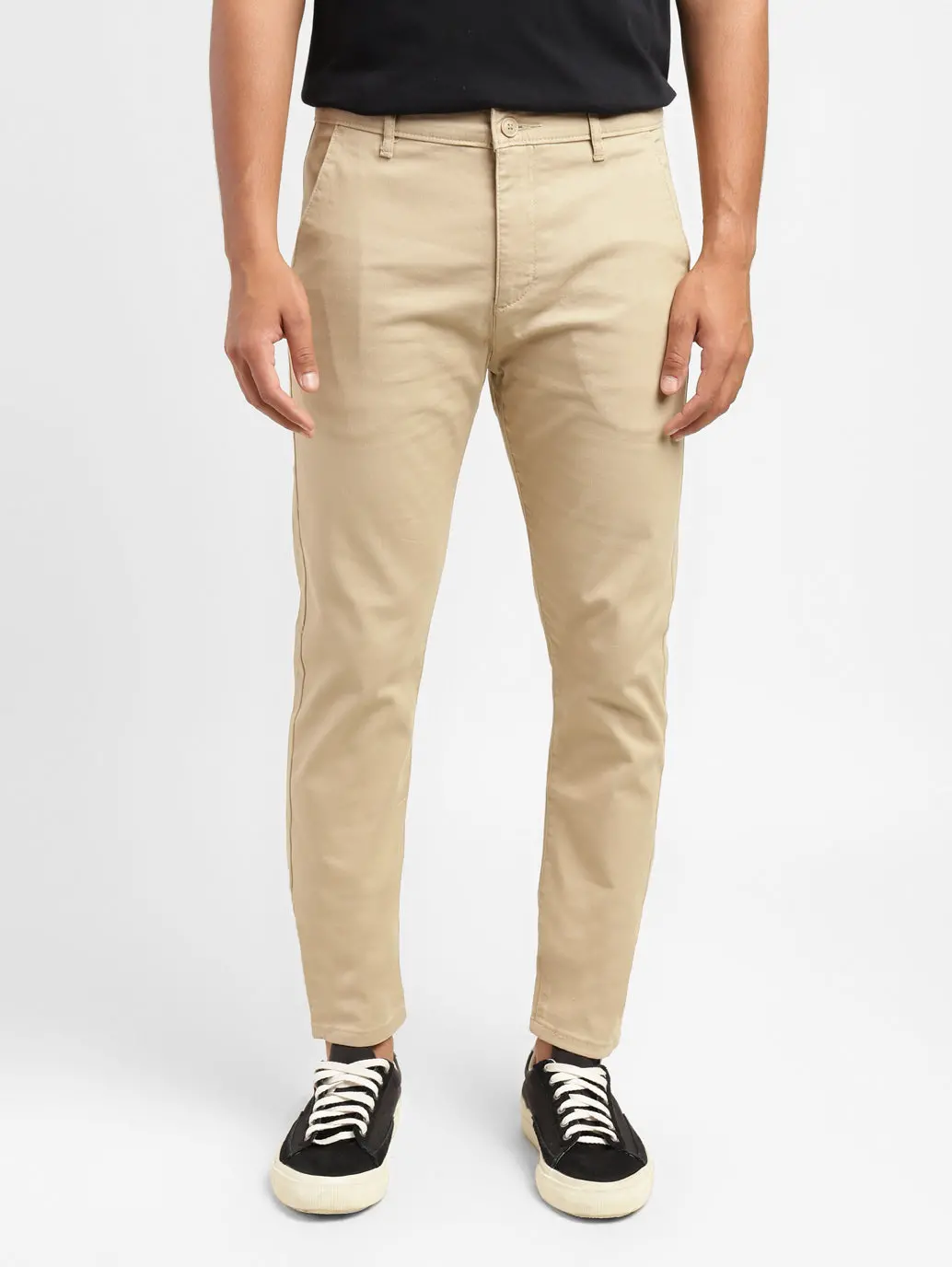 Men's 512 Beige Slim Tapered Fit Chinos 1