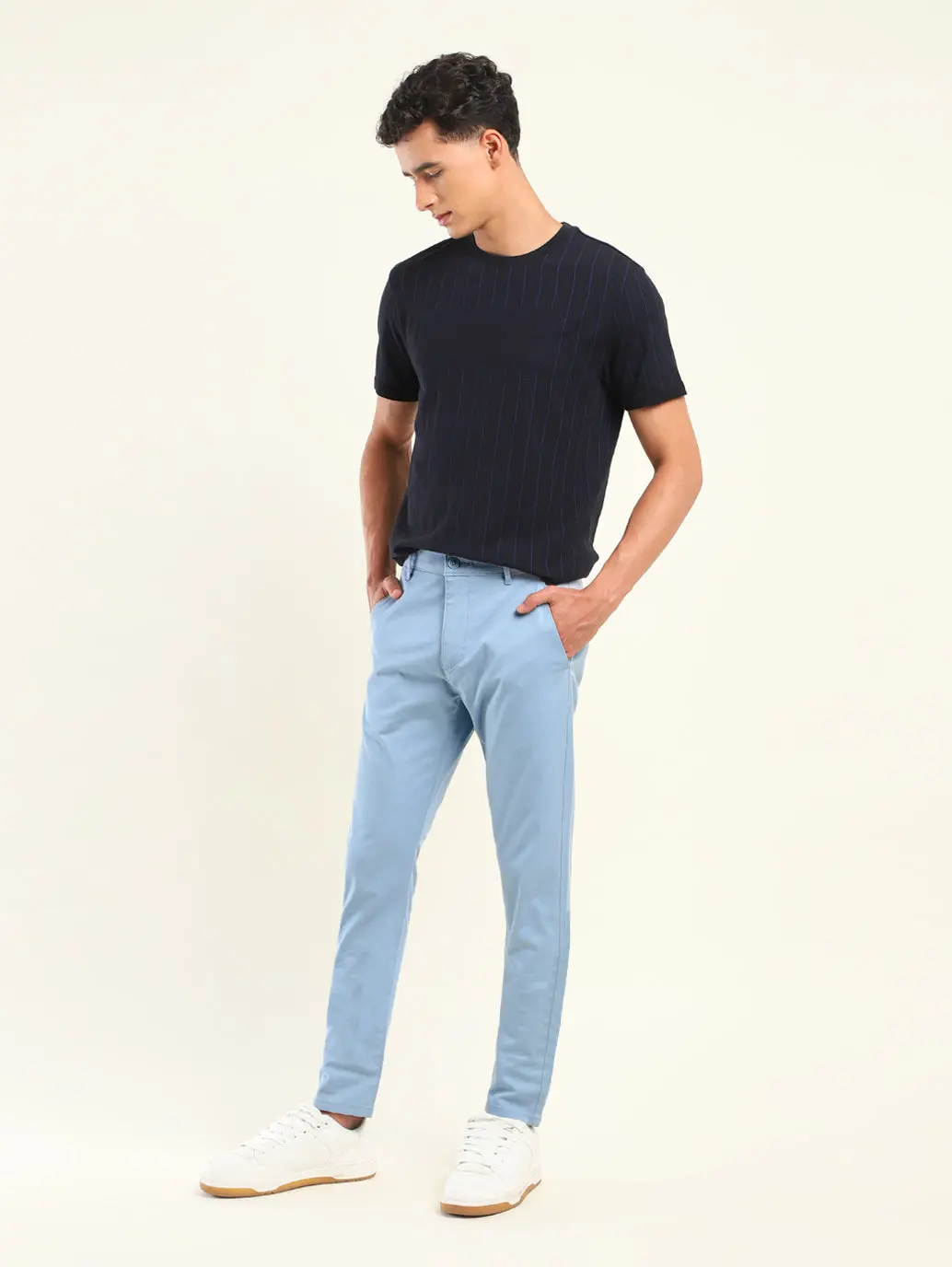 Men's 512 Slim Tapered Fit Blue Chinos 2
