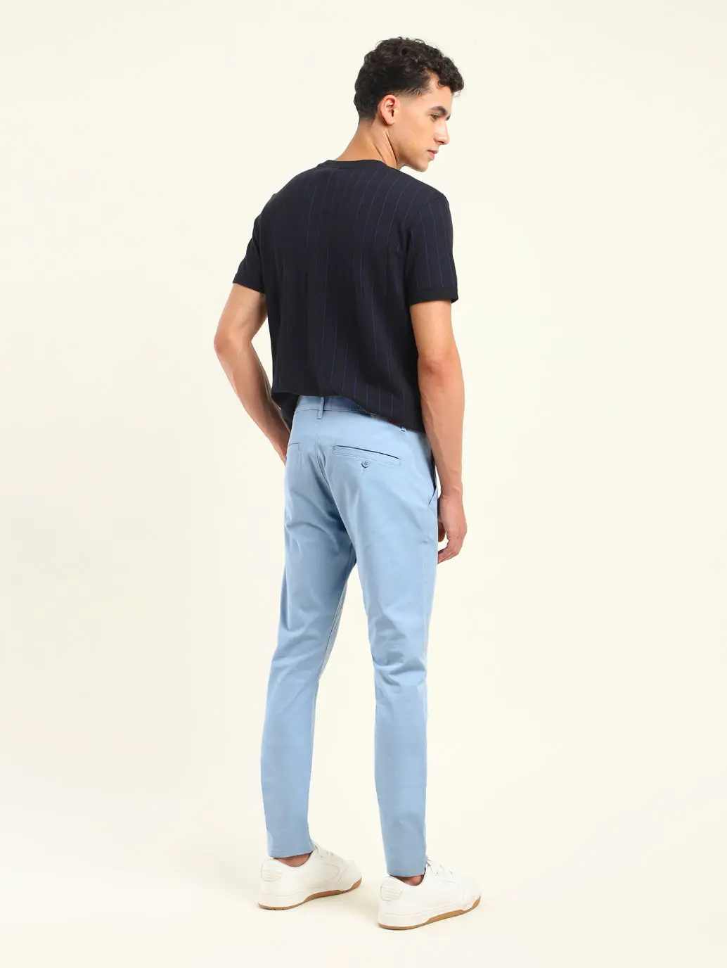 Men's 512 Slim Tapered Fit Blue Chinos 3