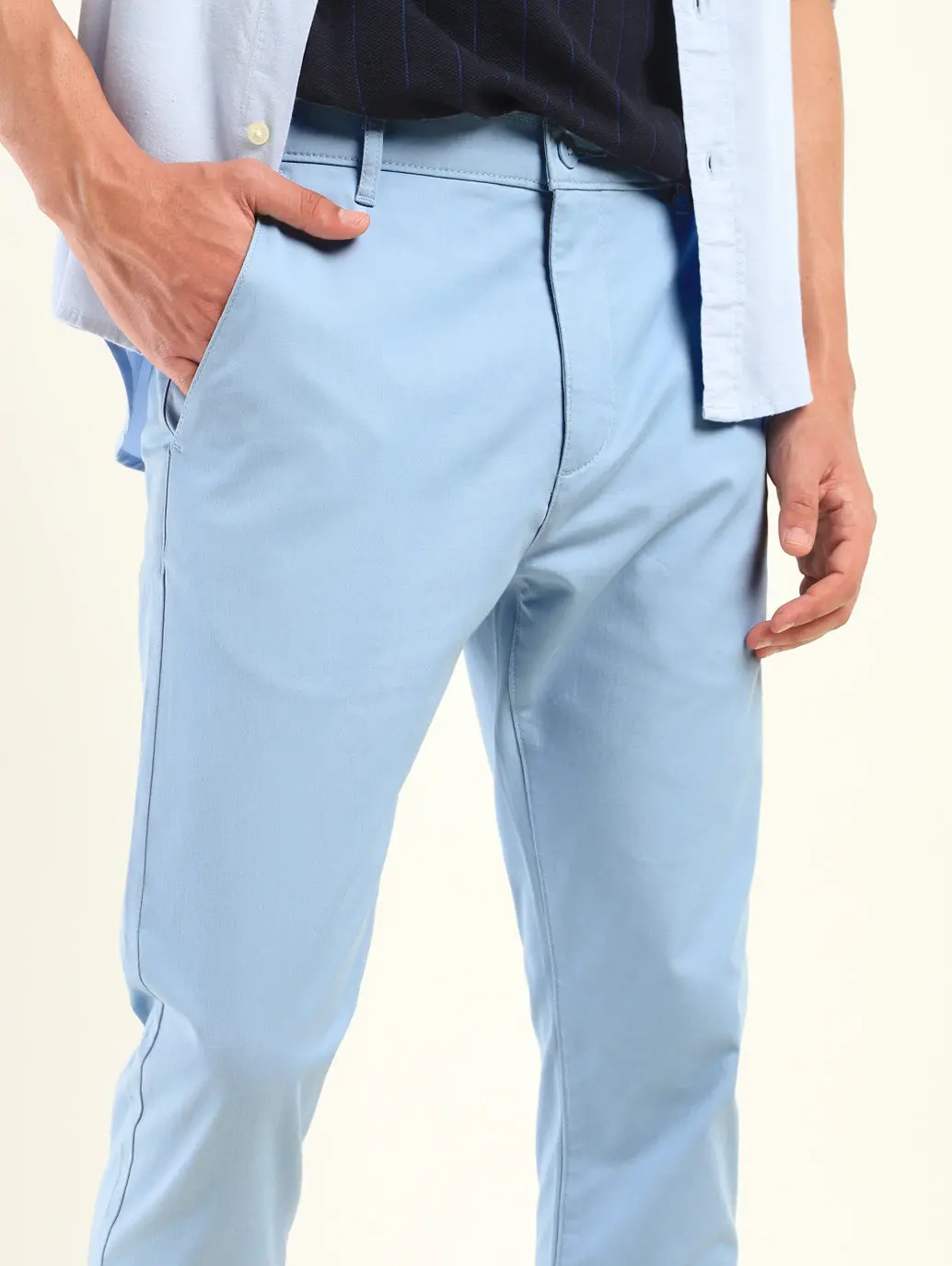 Men's 512 Slim Tapered Fit Blue Chinos 5