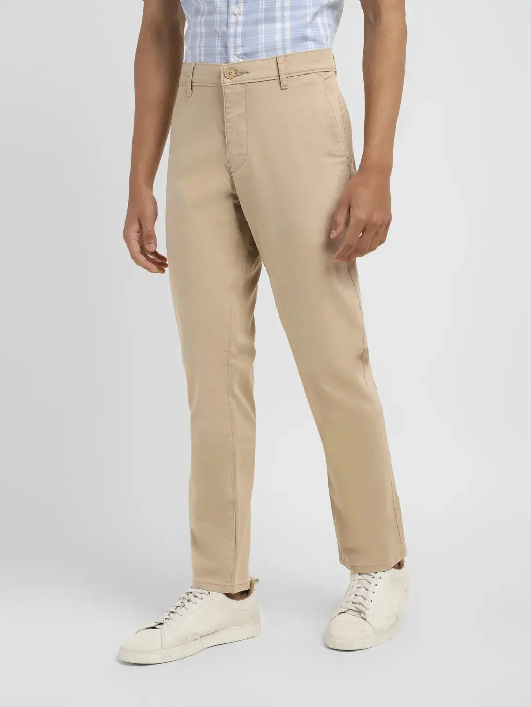 Men's 511 Beige Slim Fit Chinos 5