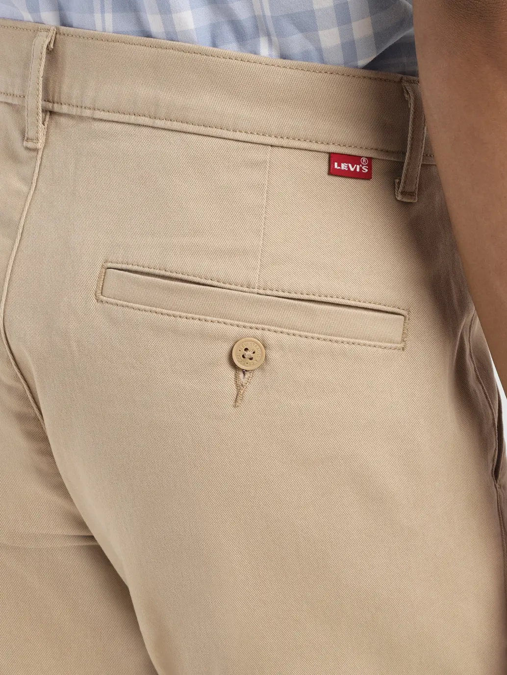 Men's 511 Beige Slim Fit Chinos 6