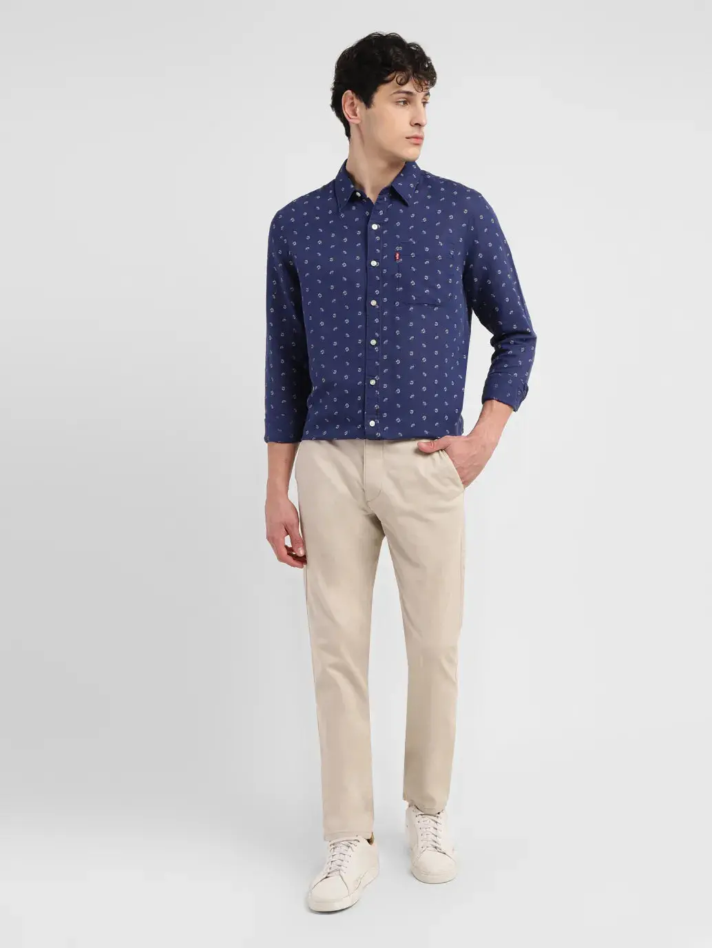 Men's 511 Beige Slim Fit Chinos 1