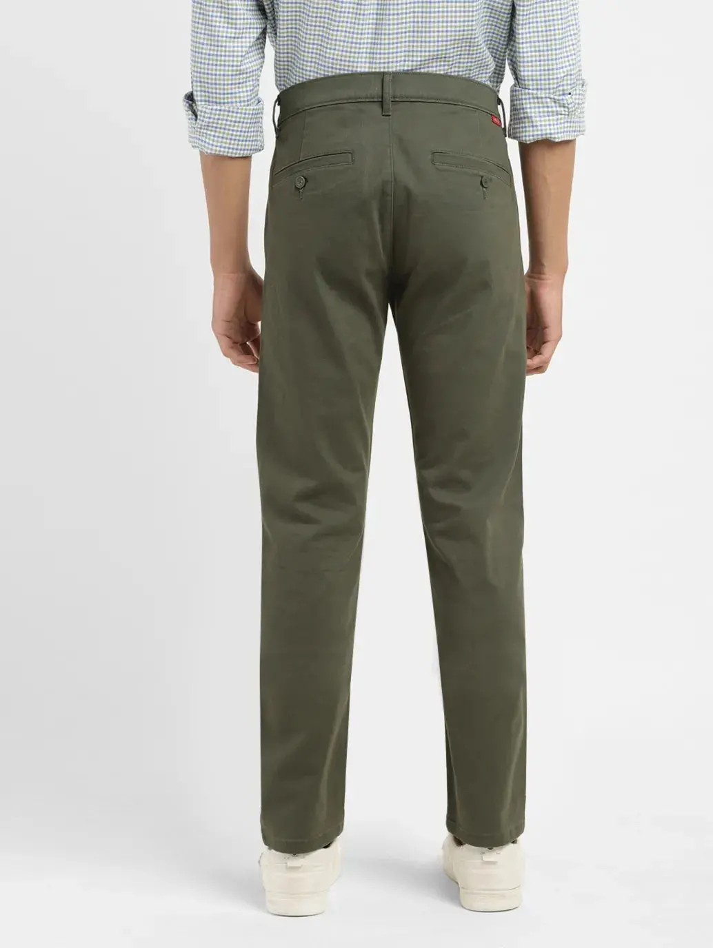 Men's 511 Dark Green Slim Fit Chinos 3