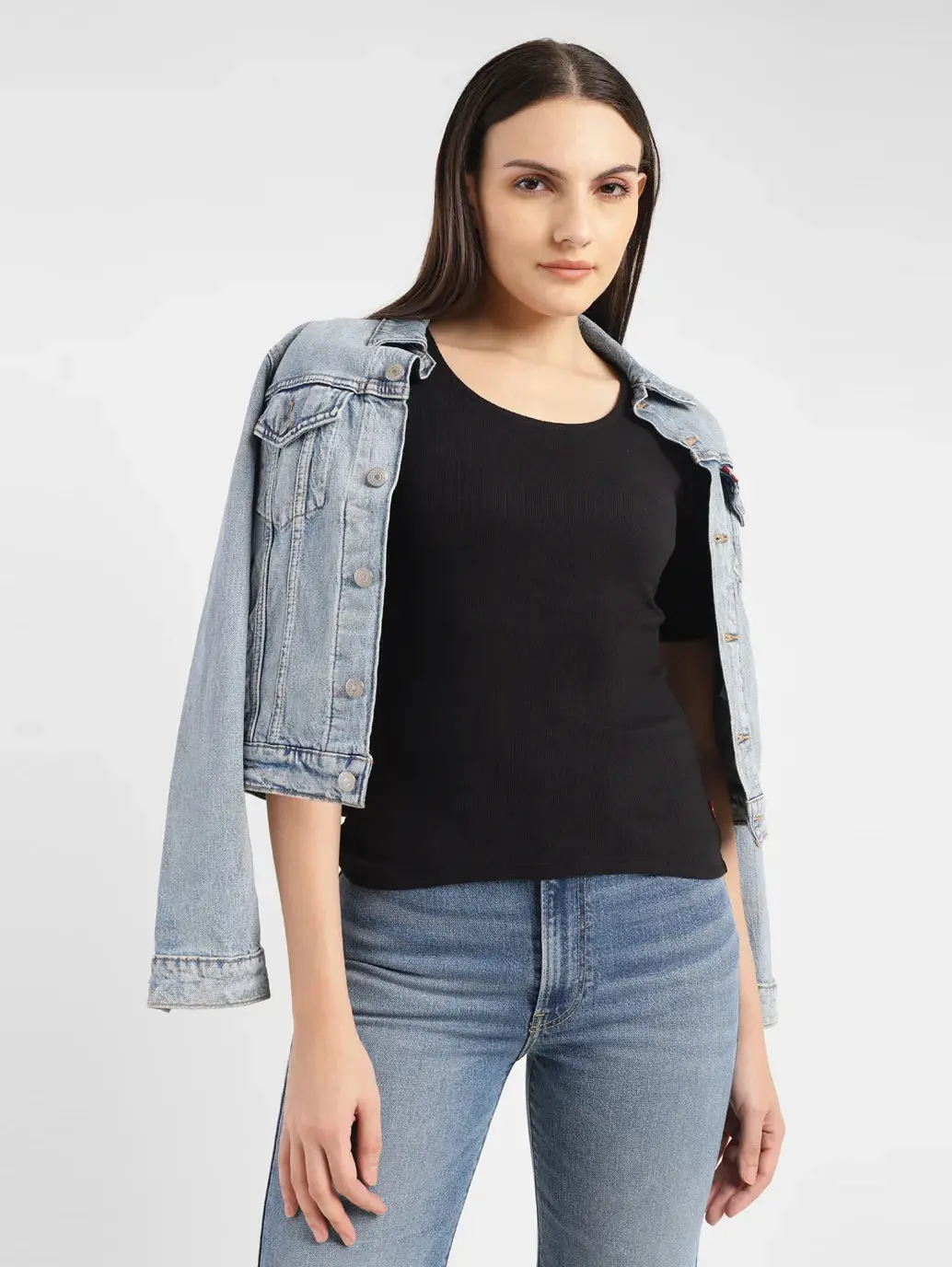 Women's Solid Scoop Neck T-Shirt 1