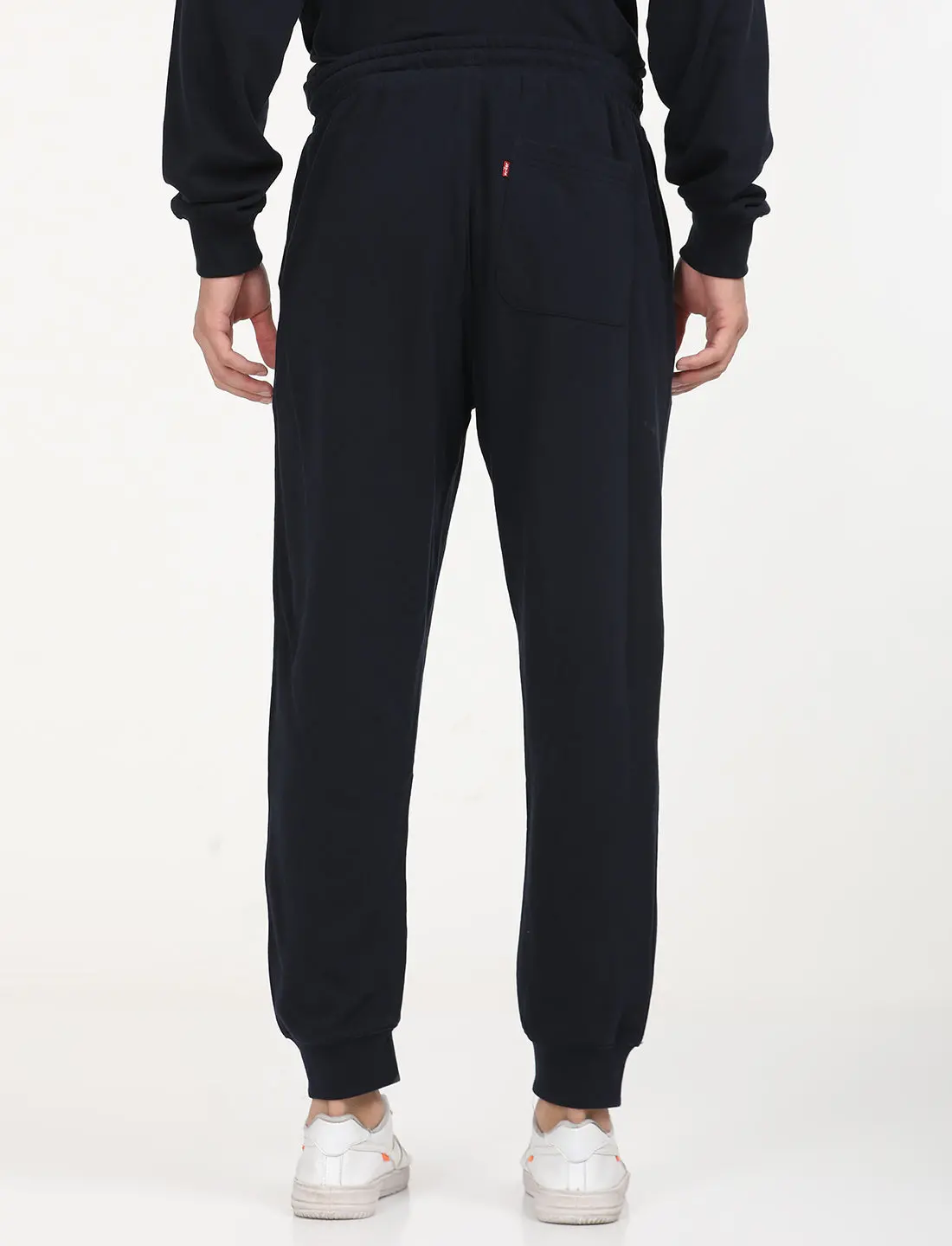 Men's Navy Regular Fit Joggers 3
