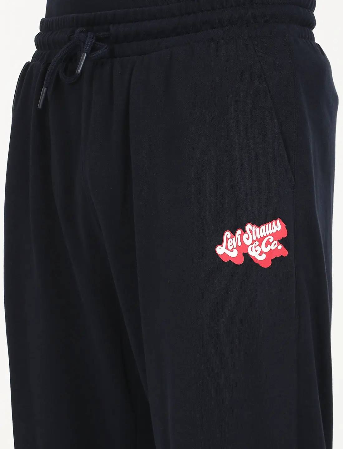 Men's Navy Regular Fit Joggers 4