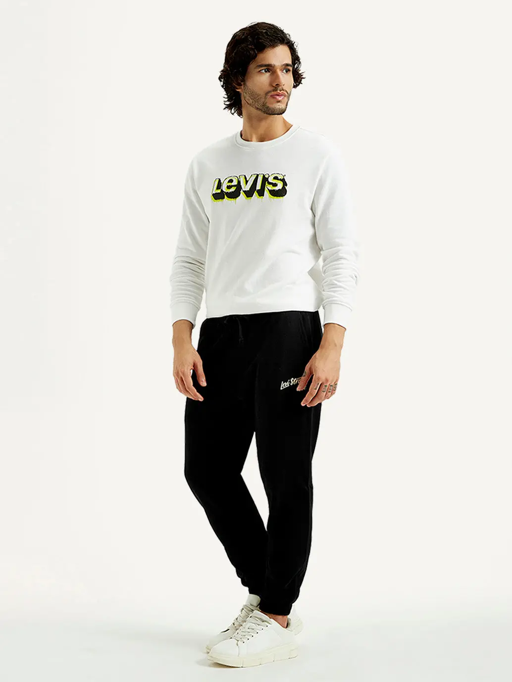 Men's Black Solid Joggers 1