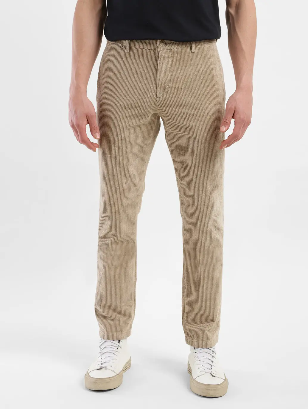 Men's Khaki Slim Fit Chinos 1