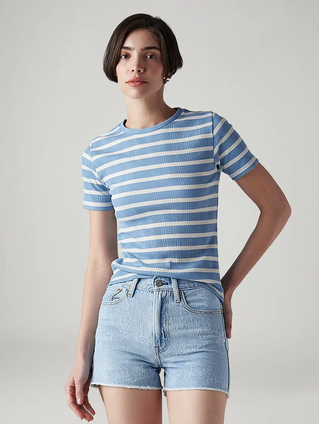 Women's Striped Slim Fit T-Shirt 1