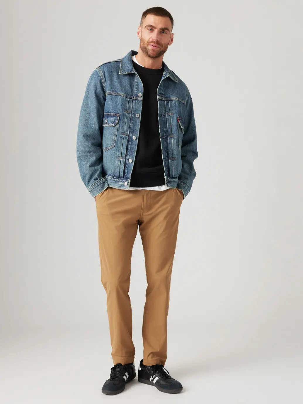 Men's Brown Regular Fit Chinos 1