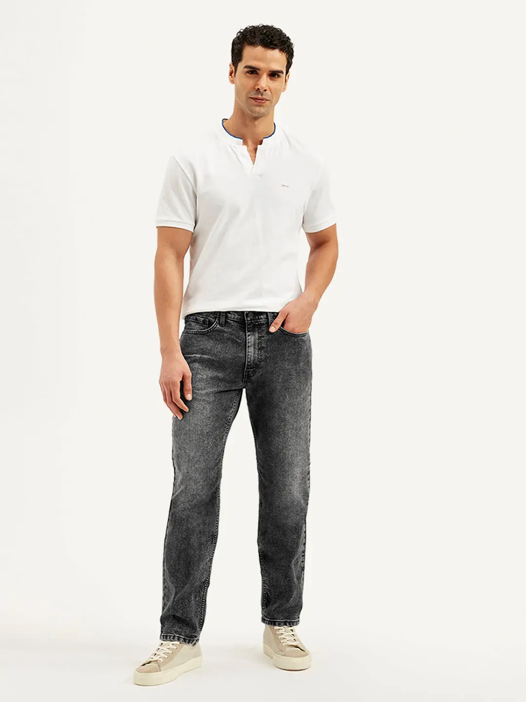 Men's 541 Grey Athletic Tapered Fit Mid Rise Jeans 2