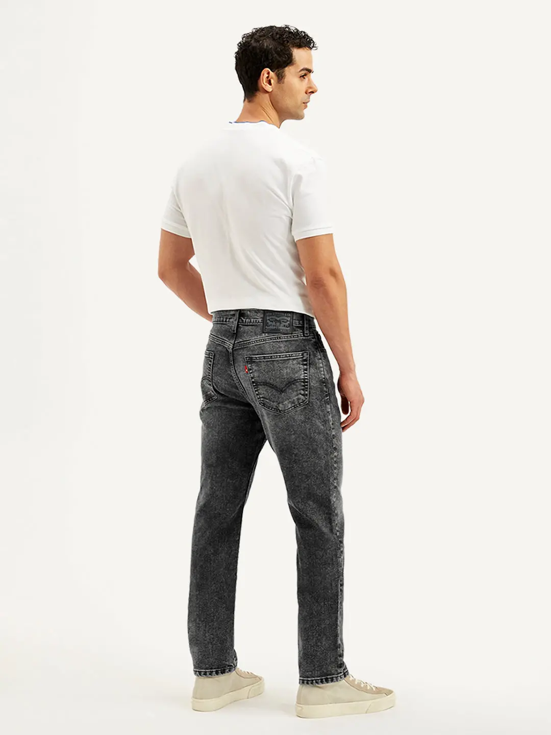 Men's 541 Grey Athletic Tapered Fit Mid Rise Jeans 3