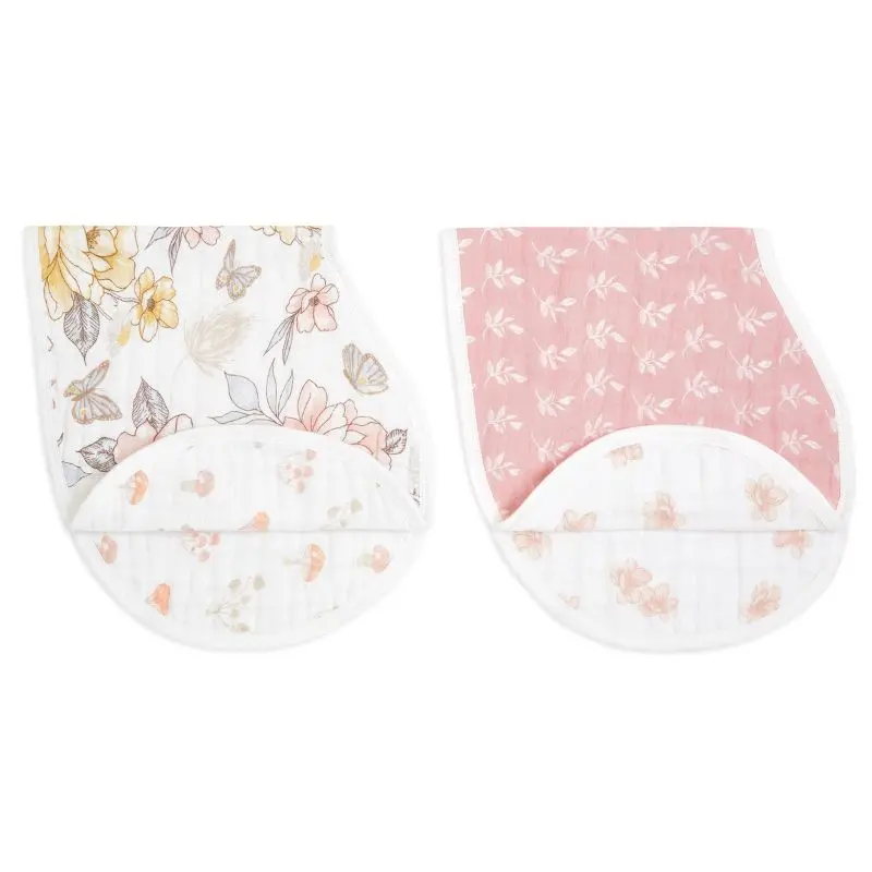 Organic Cotton Burpy Bibs - 2 Pack 3