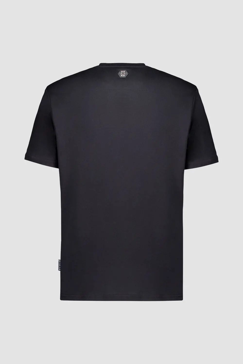 Philipp Plein Black Round Neck Ss Dog T-Shirt 2