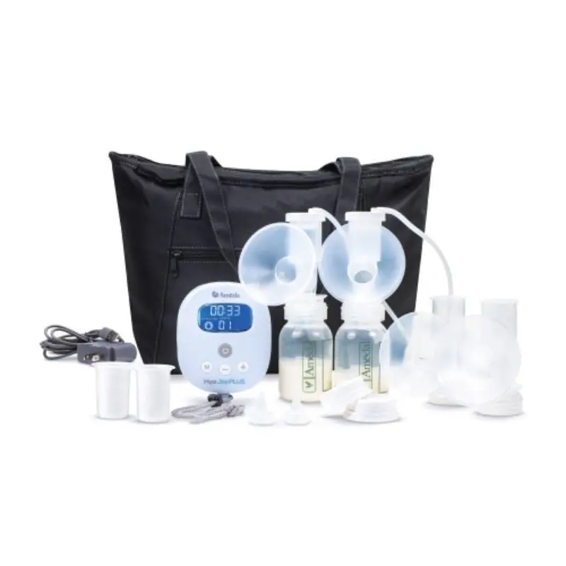 Mya Joy Plus Double Electric Breast Pump With Rechargeable Battery With Tote 1