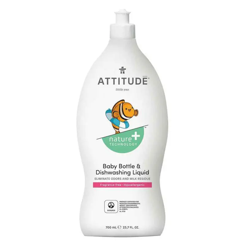 Fragrance-Free Baby Bottle & Dishwashing Liquid 1