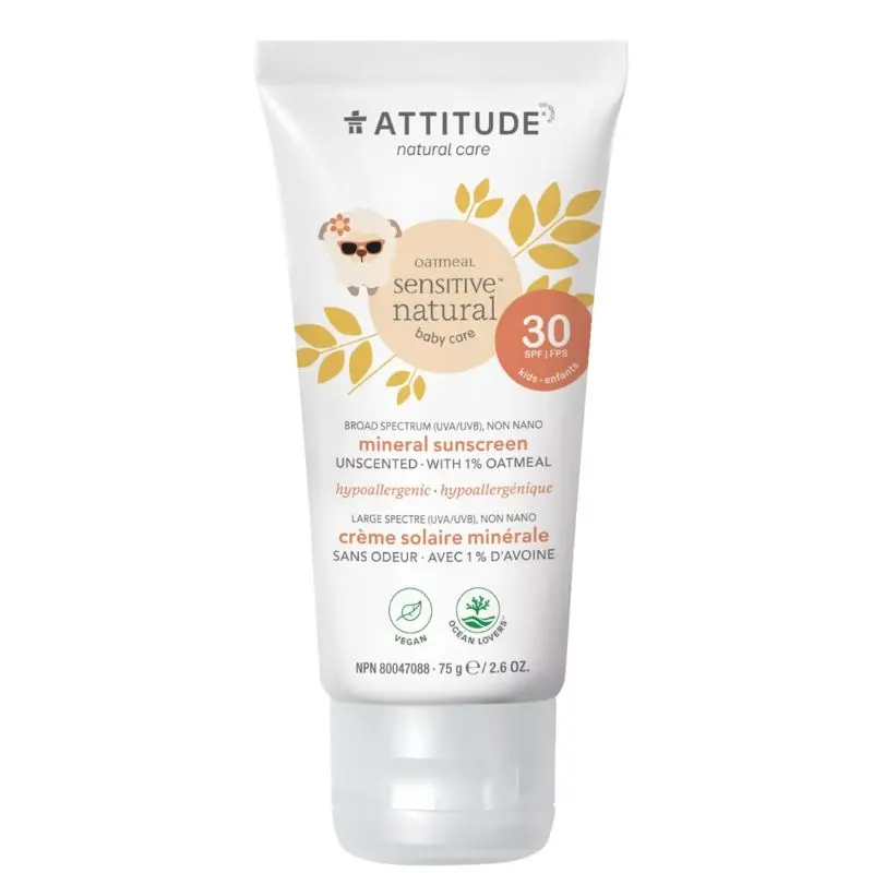 Sensitive Skin Baby & Kids Mineral Sunscreen Spf 30 1