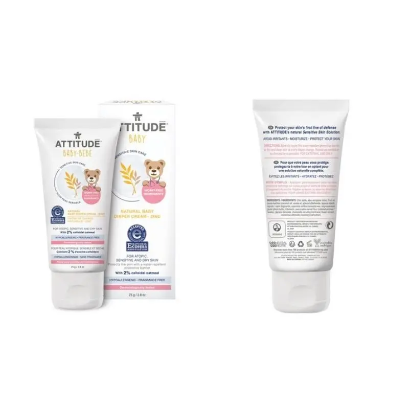 Natural Zinc Baby Diaper Cream 1