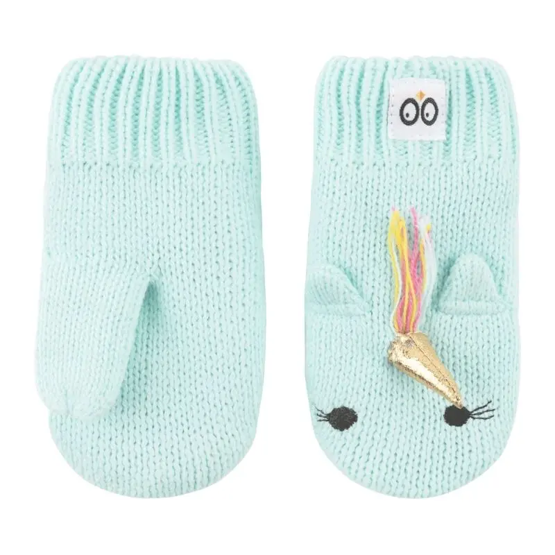 Toddler Knit Mittens 1
