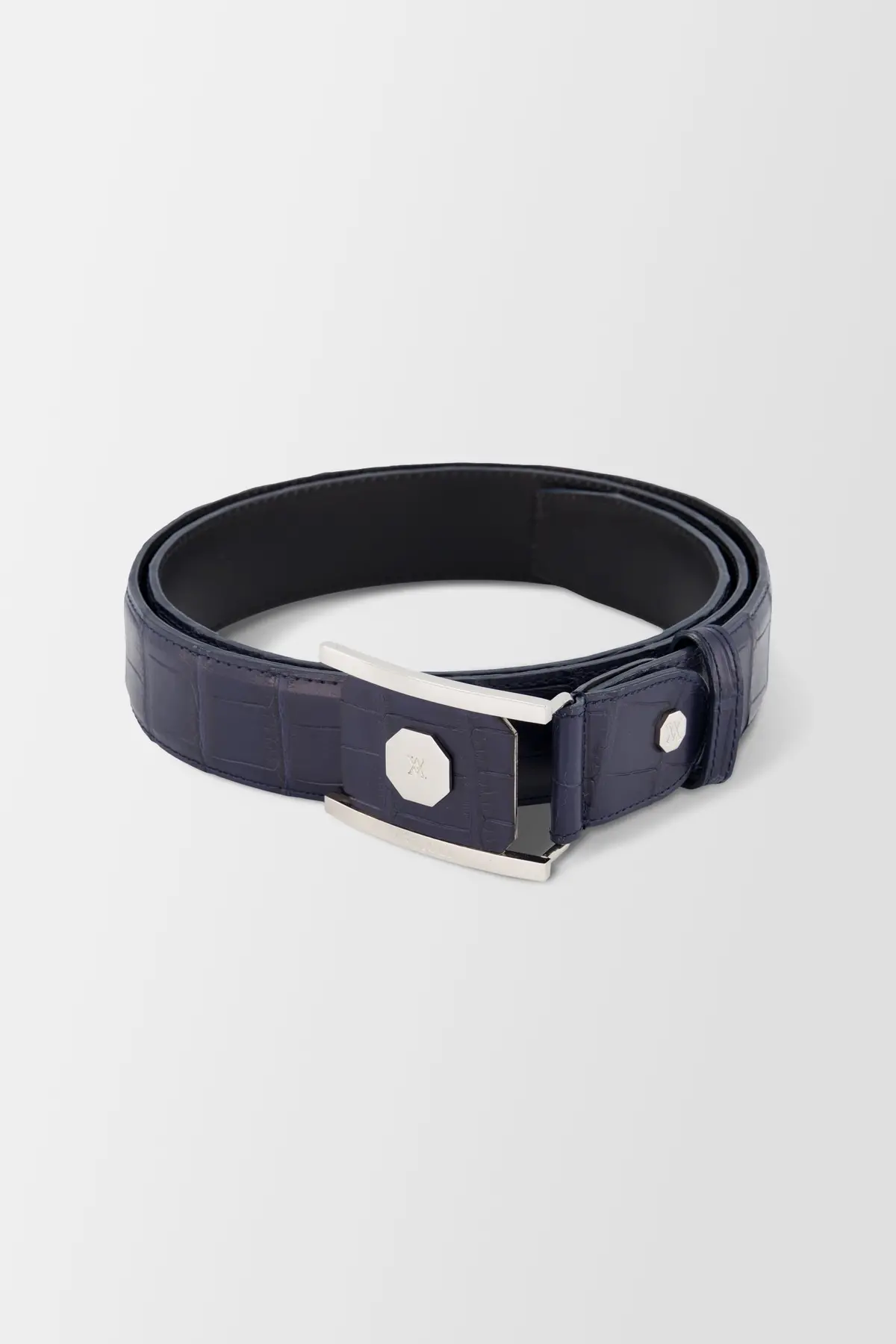 Artioli Blue Alligator Belt 1