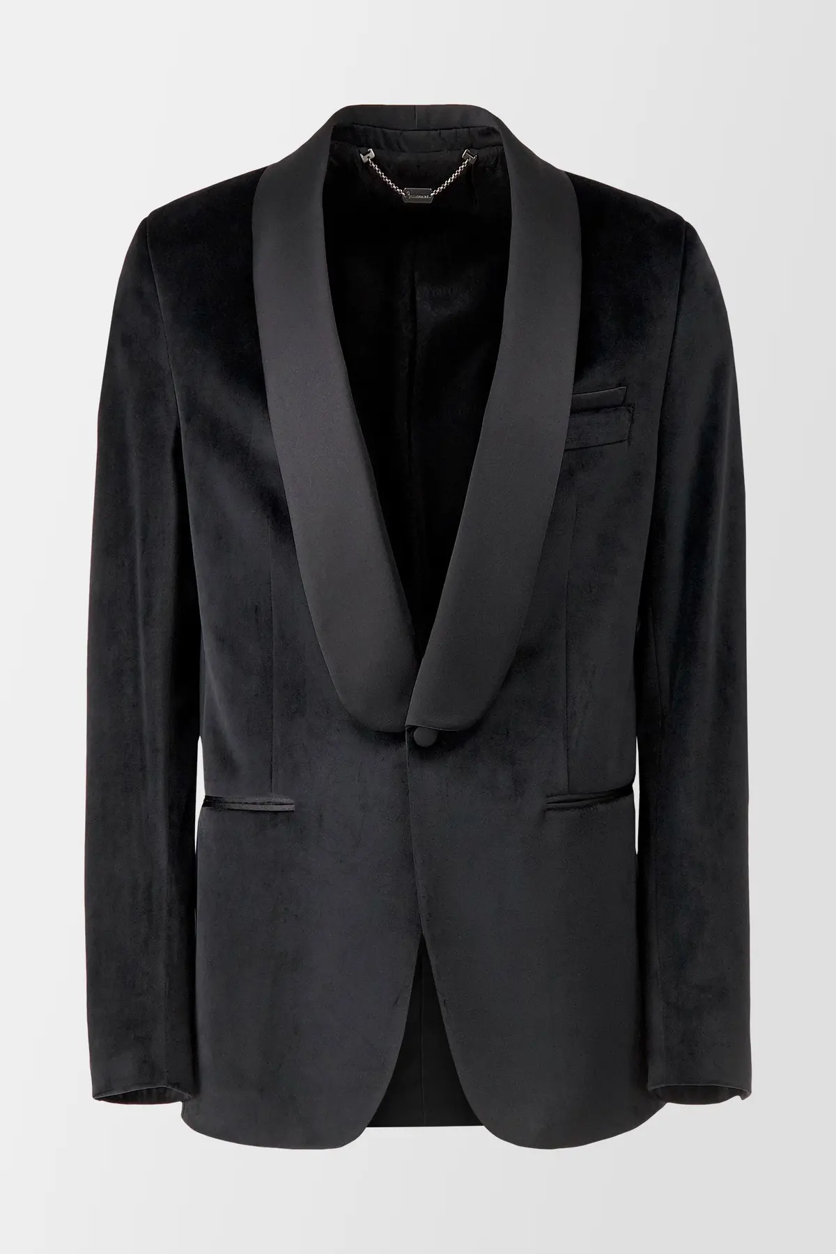 Billionaire Elegant Black Tailored Fit Blazer 1