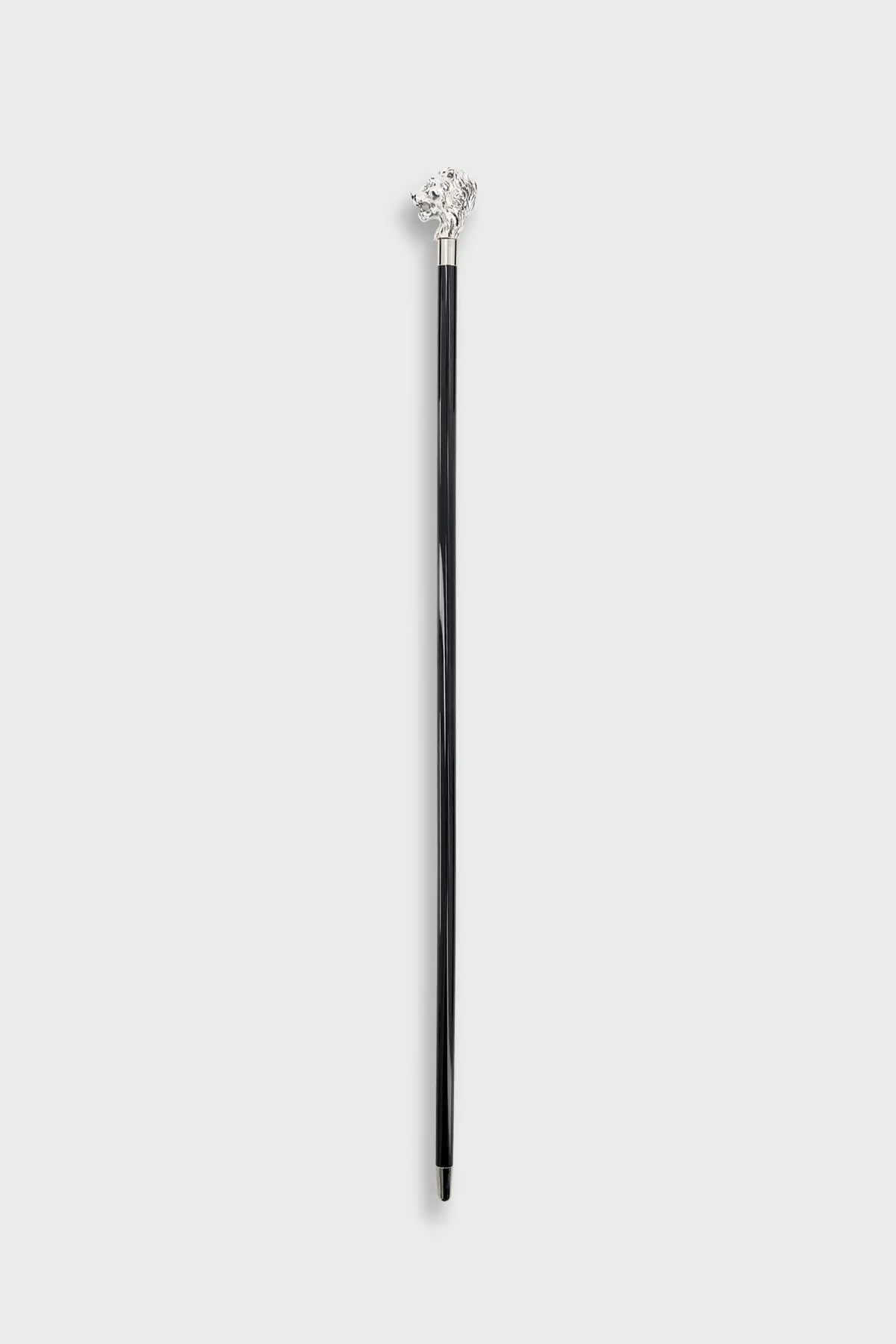 Pasotti Black/Silver Lion Cane 1